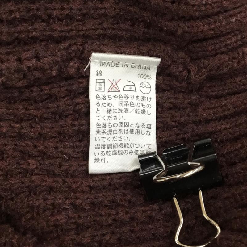 バナナリパブリック BANANA REPUBLIC ニット、セーター 長袖 BANANA REPUBLIC ニット L 無地 えんじ / ワインレッド /  メンズ USED 古着 中古 10122366