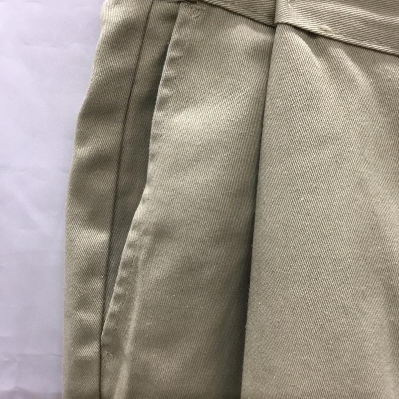 ディッキーズ Dickies パンツ ワークパンツ、ペインターパンツ ワークパンツ ワイドパンツ カジュアルパンツ チノパン 34 無地 ベージュ / ベージュ /  メンズ USED 古着 中古 10118671