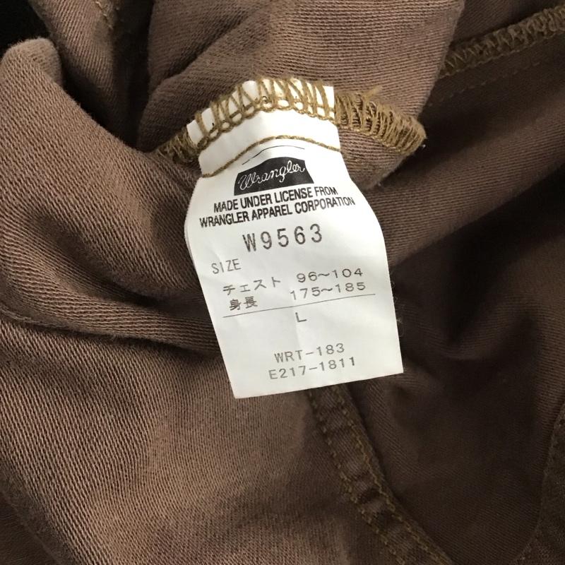 ラングラー Wrangler ジャケット、上着 ジャンパー、ブルゾン L 無地 茶 / ブラウン /  メンズ USED 古着 中古 10145744