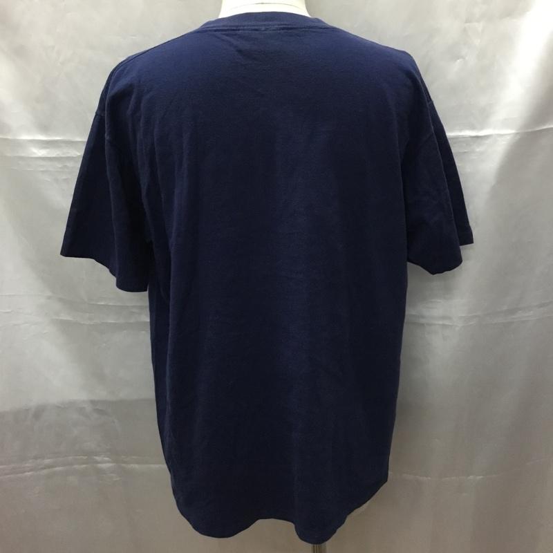 シュプリーム Supreme Tシャツ 半袖 CocaCola box logo L プリント X ロゴ、文字 紺 / ネイビー /  メンズ USED 古着 中古 10108782