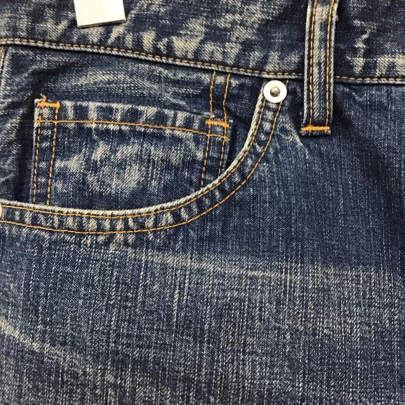 ザレターズ The Letters パンツ デニム、ジーンズ FW17-LDP001A サイドジップ M 無地 青 / ブルー /  メンズ USED 古着 中古 10111874