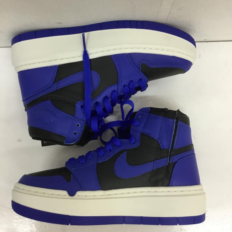 ナイキ NIKE スニーカー スニーカー DN3253-204 Nike Women s Air Jordan 1 High Elevate Hyper Royal エアジョーダン1 ハイ エレベート ハイパー ロイヤル 23.5cm ロゴ、文字 青 / ブルー / X 黒 / ブラック / X 白 / ホワイト /  レディース USED 古着 中古 10116030