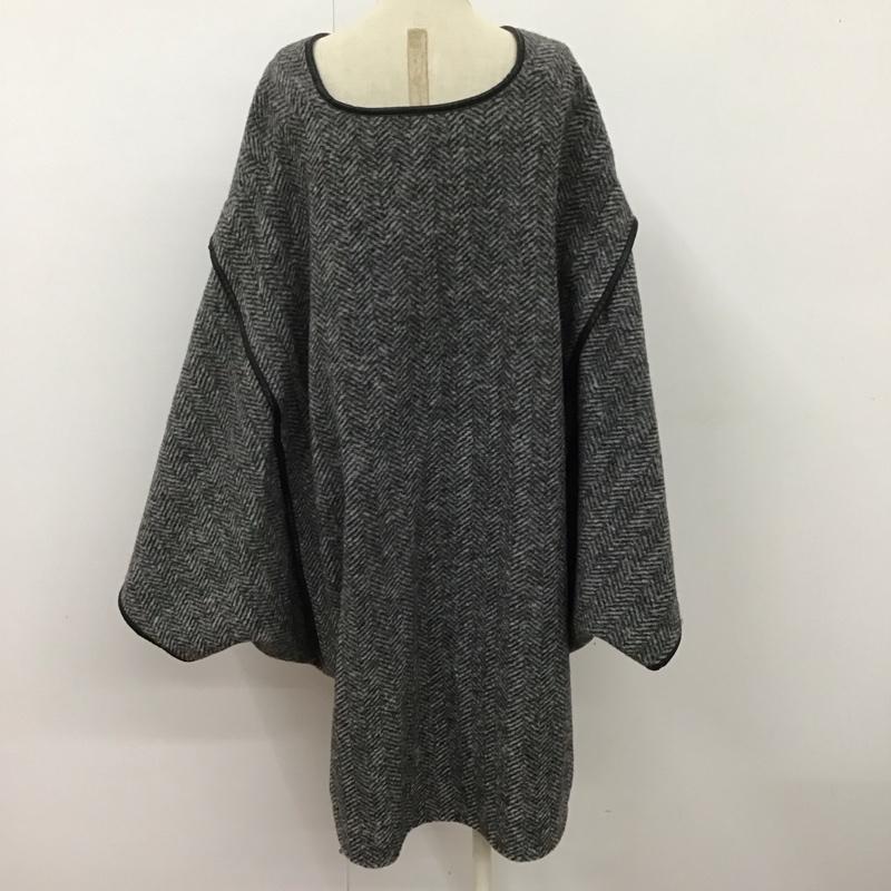 スライ SLY コート コート一般 030ear30-3030 WOOL BLEND PONCHO コート FREE  マルチカラー / マルチカラー /  レディース USED 古着 中古 10108477