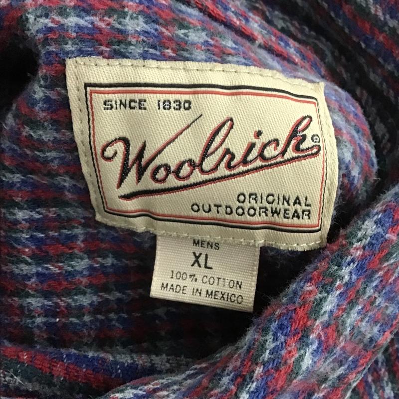 ウールリッチ WOOLRICH シャツ、ブラウス 長袖 長袖シャツ チェックシャツ カジュアルシャツ カラーシャツ XL チェック マルチカラー / マルチカラー /  メンズ USED 古着 中古 10106245