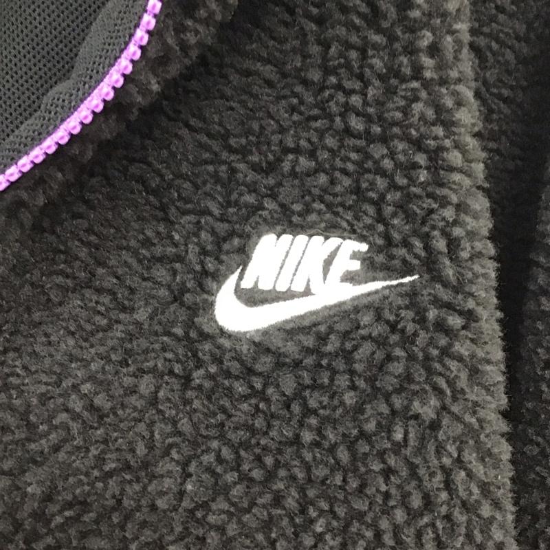 ナイキ NIKE ジャケット、上着 ジャンパー、ブルゾン dq4881-010 ジャケットクラブフリース ウィンタライズドアラック XXL ロゴ、文字 黒 / ブラック /  メンズ USED 古着 中古 10129598