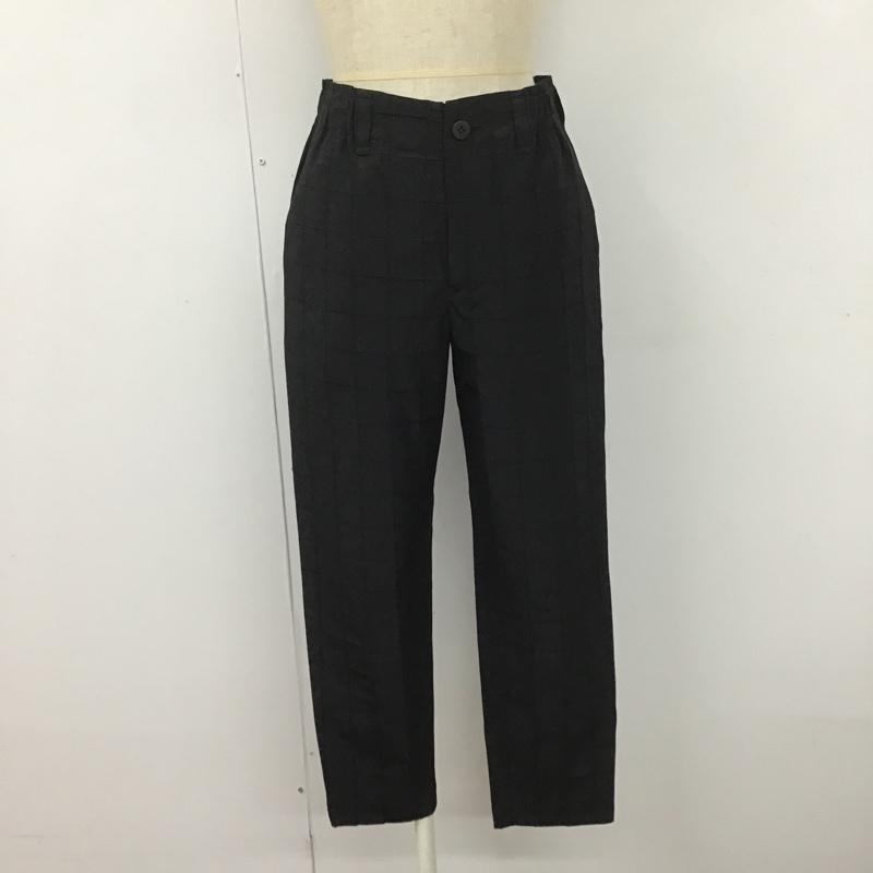 イッセイミヤケ ISSEY MIYAKE パンツ スラックス BU08-FF002 1  黒 / ブラック /  レディース USED 古着 中古 10107145