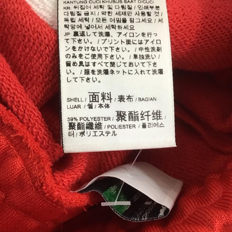 プーマ PUMA パンツ ワークパンツ、ペインターパンツ ワイドパンツ カジュアルパンツ ワークパンツ ジャージ M ロゴ、文字 赤 / レッド /  メンズ USED 古着 中古 10139287