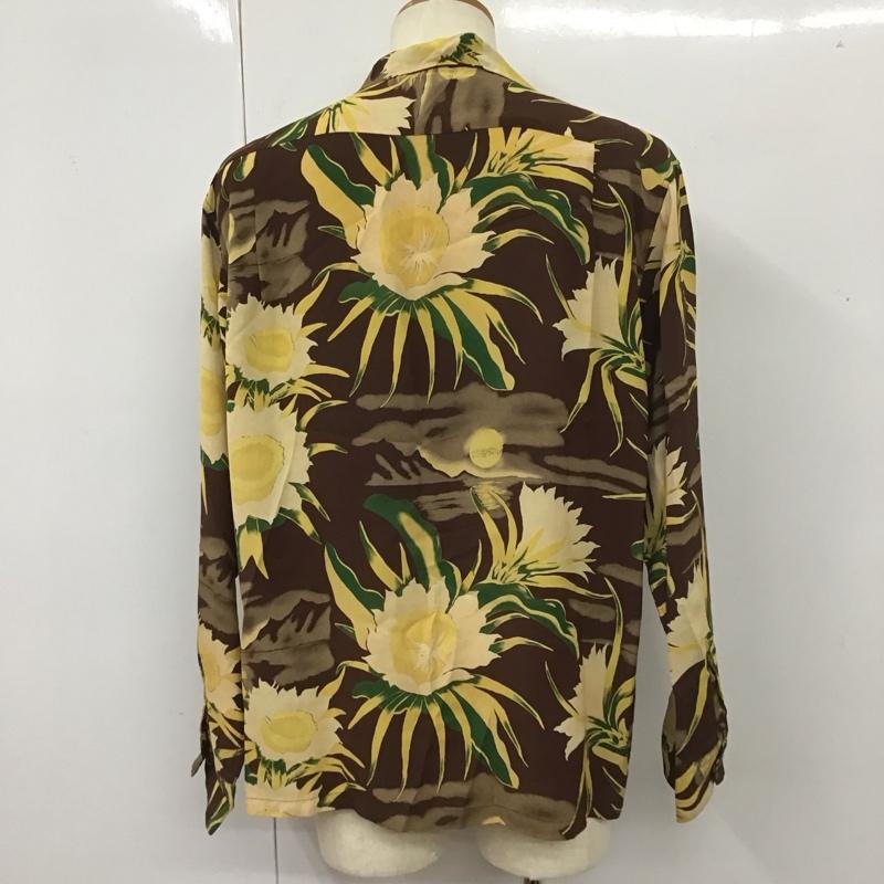 サンサーフ SUN SURF シャツ、ブラウス 半袖 半袖シャツ カラーシャツ 半袖カットソー アロハシャツ L 総柄 マルチカラー / マルチカラー /  メンズ USED 古着 中古 10112143
