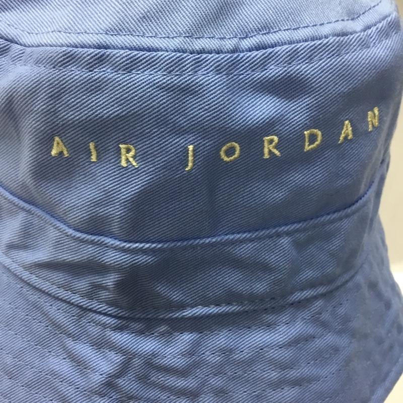 エアジョーダン AIR JORDAN 帽子 ハット DX6483-496 UNION バケットハット ロゴ、文字 水色 / ライトブルー /  メンズ USED 古着 中古 10109167