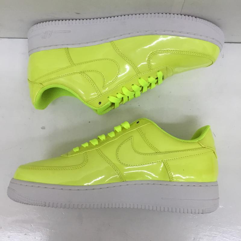 ナイキ NIKE スニーカー スニーカー AJ9505-700 Nike Air Force 1 Low  07 Volt エアフォース　ボルト 27.0cm ロゴ、文字 黄 / イエロー /  メンズ USED 古着 中古 10122745