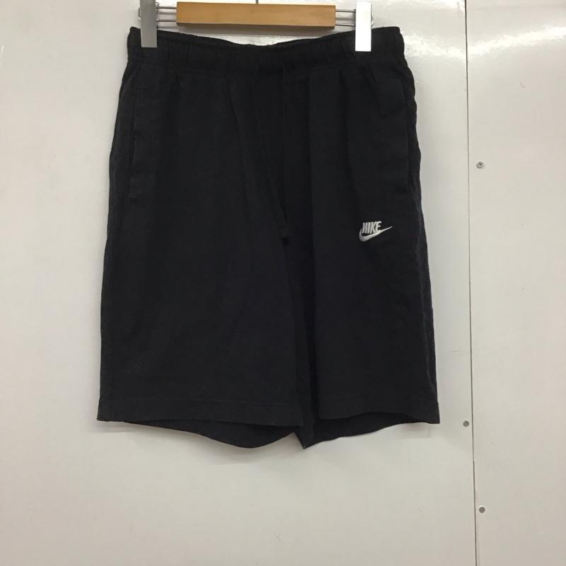 ナイキ NIKE パンツ ショートパンツ bv2773-010 クラブフリースメンズショートパンツ ハーフパンツ M ロゴ、文字 黒 / ブラック /  メンズ USED 古着 中古 10140871