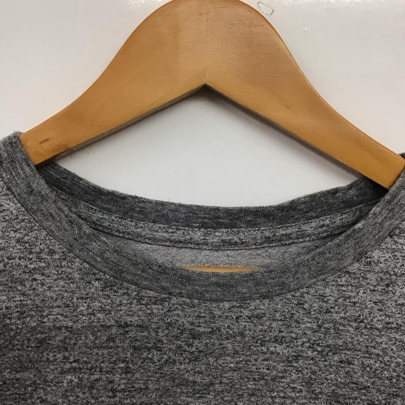 ザノースフェイス THE NORTH FACE Tシャツ 半袖 nt32038 スクエアロゴバックプリントTシャツ M ロゴ、文字 灰 / グレー /  メンズ USED 古着 中古 10150345
