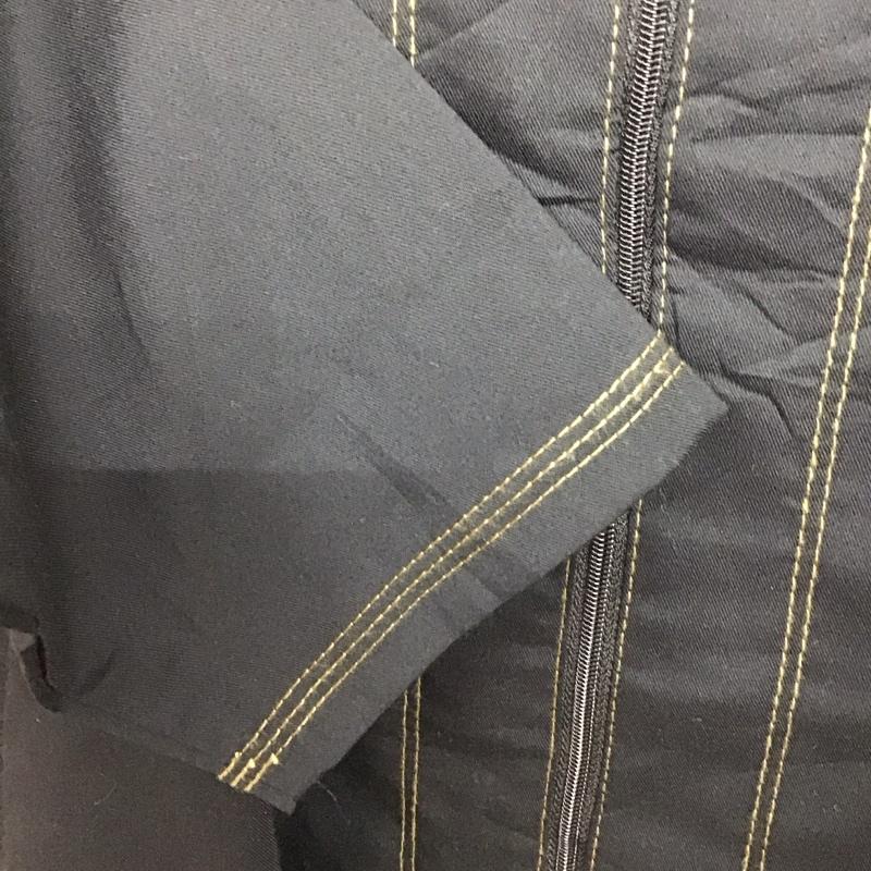 ディッキーズ Dickies ジャケット、上着 ジャケット、ブレザー ジップアップジャケット アウター スタンドカラー XXL 無地 黒 / ブラック /  メンズ USED 古着 中古 10135776