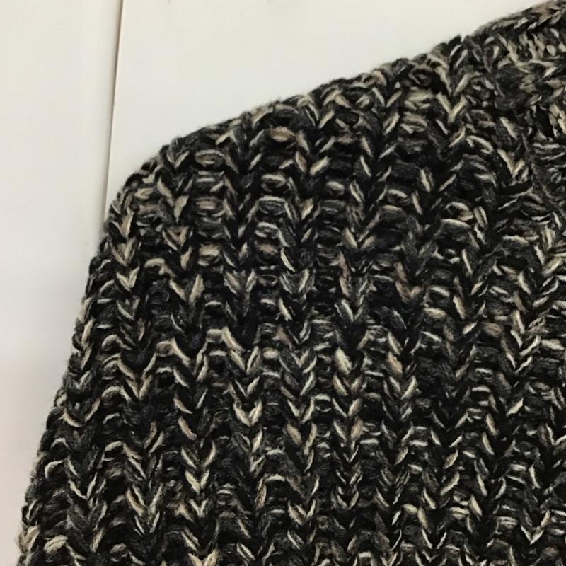 ムルーア MURUA ワンピース ミニスカート 012210301501 メランジニットドッキングワンピース 2  黒 / ブラック /  レディース USED 古着 中古 10130969