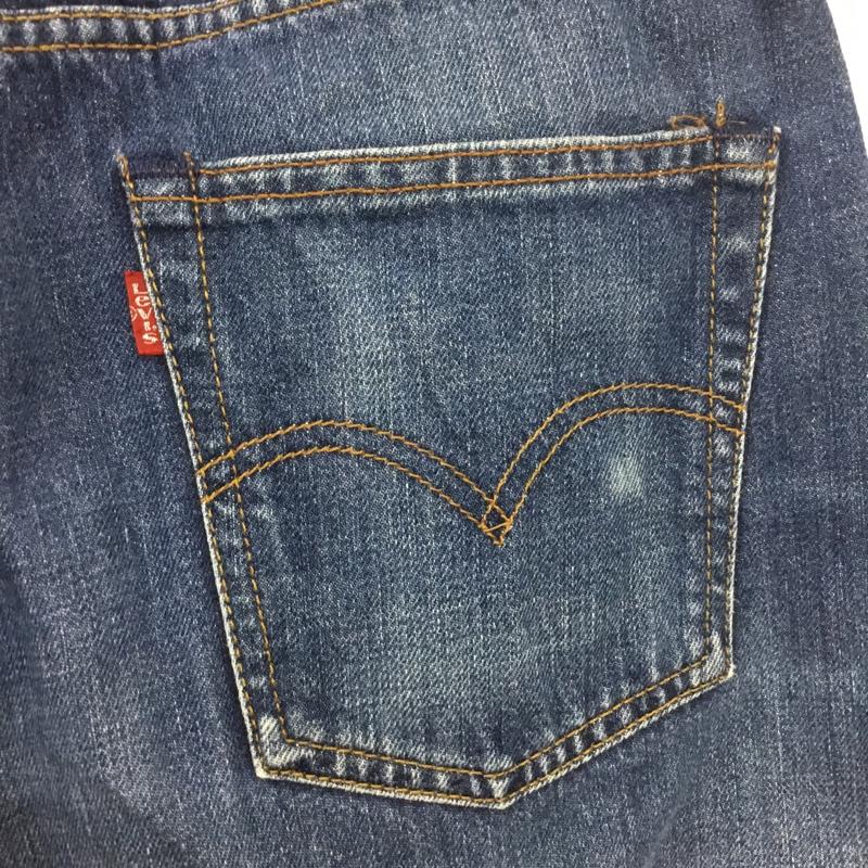 リーバイストラウスアンドコー Levi Strauss & co. パンツ デニム、ジーンズ デニムパンツ ストレートパンツ ワイドパンツ カジュアルパンツ 32インチ 無地 インディゴ / インディゴ /  メンズ USED 古着 中古 10115636