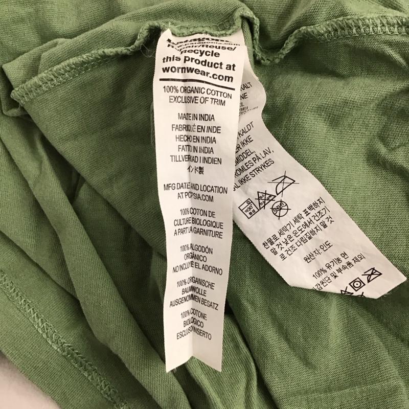 パタゴニア patagonia Tシャツ 半袖 L プリント カーキ / カーキ /  メンズ USED 古着 中古 10137018