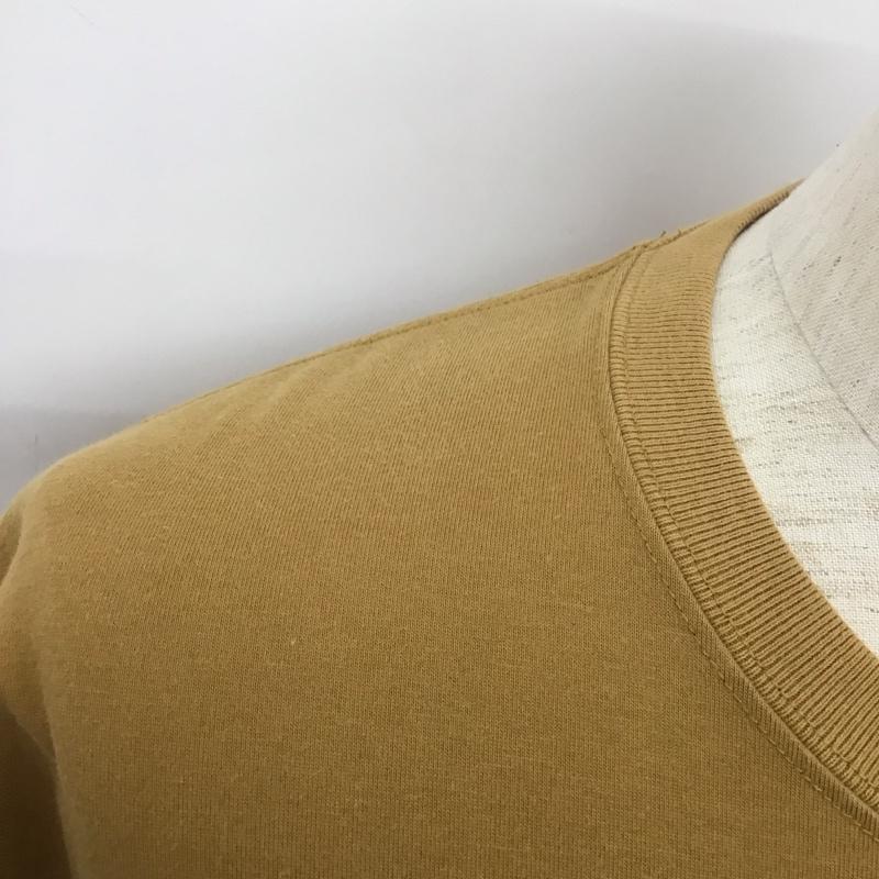 コロンビア Columbia Tシャツ 半袖 半袖カットソー プリントTシャツ クルーネックカットソー L プリント ベージュ / ベージュ /  メンズ USED 古着 中古 10107684