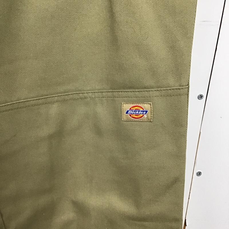 ディッキーズ Dickies パンツ ワークパンツ、ペインターパンツ ワークパンツ ワイドパンツ カジュアルパンツ チノパン 34インチ 無地 ベージュ / ベージュ /  メンズ USED 古着 中古 10149583