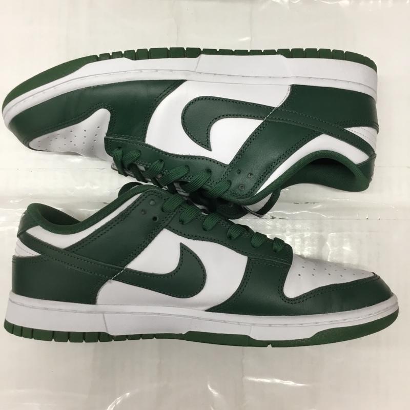 ナイキ NIKE スニーカー スニーカー DD1391 101 DUNK LOW RETRO 28.5cm 箱有 28.5cm ロゴ、文字 白 / ホワイト / X 緑 / グリーン /  メンズ USED 古着 中古 10113523