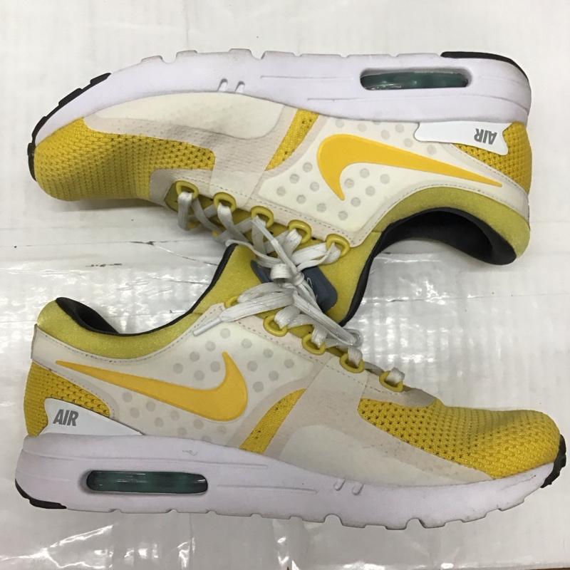 ナイキ NIKE スニーカー スニーカー 789695-100 AIR MAX ZERO QS 28cm 28.0cm ロゴ、文字 黄 / イエロー / X 白 / ホワイト / X 黒 / ブラック /  メンズ USED 古着 中古 10114526