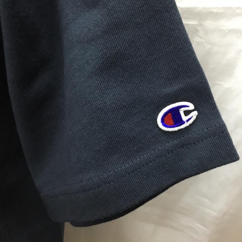 チャンピオン Champion Tシャツ 半袖 C3-Z314 REVERSE WEAVE USAFA タグ付き M ロゴ、文字 紺 / ネイビー /  メンズ USED 古着 中古 10115694
