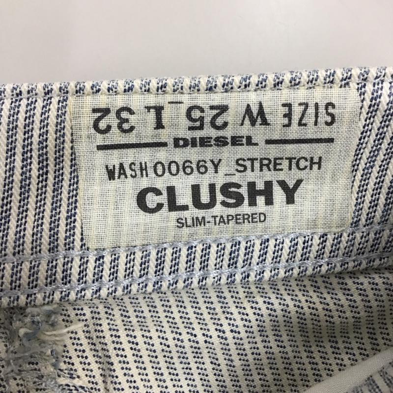 ディーゼル DIESEL パンツ デニム、ジーンズ W25 L32 ロゴ、文字 青 / ブルー /  レディース USED 古着 中古 10115460