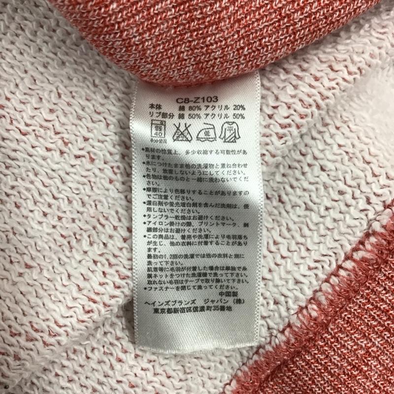 チャンピオン Champion パーカー 長袖 長袖パーカー フード付きパーカー ジップアップパーカートレーナー L 無地 赤 / レッド /  メンズ USED 古着 中古 10113878