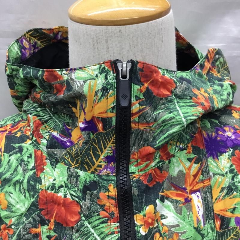 コロンビア Columbia ジャケット、上着 ジャンパー、ブルゾン 118 pm3377 ナイロンジャケット ジップアップジャケット L プリント マルチカラー / マルチカラー /  メンズ USED 古着 中古 10121112