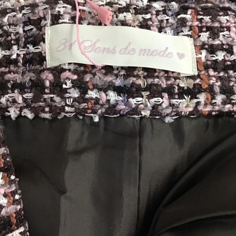 トランテアンソンドゥモード 31 Sons de mode パンツ ショートパンツ ショートパンツ ハーフパンツ カジュアルパンツ 38 総柄 マルチカラー / マルチカラー /  レディース USED 古着 中古 10145443