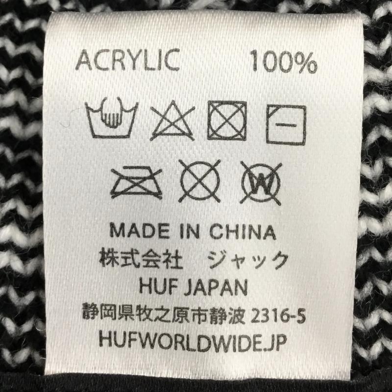 ハフ HUF 帽子 ハット BARBED WIRE KINT BUCKET HAT バケットハット FREE ロゴ、文字 黒 / ブラック /  メンズ USED 古着 中古 10136542