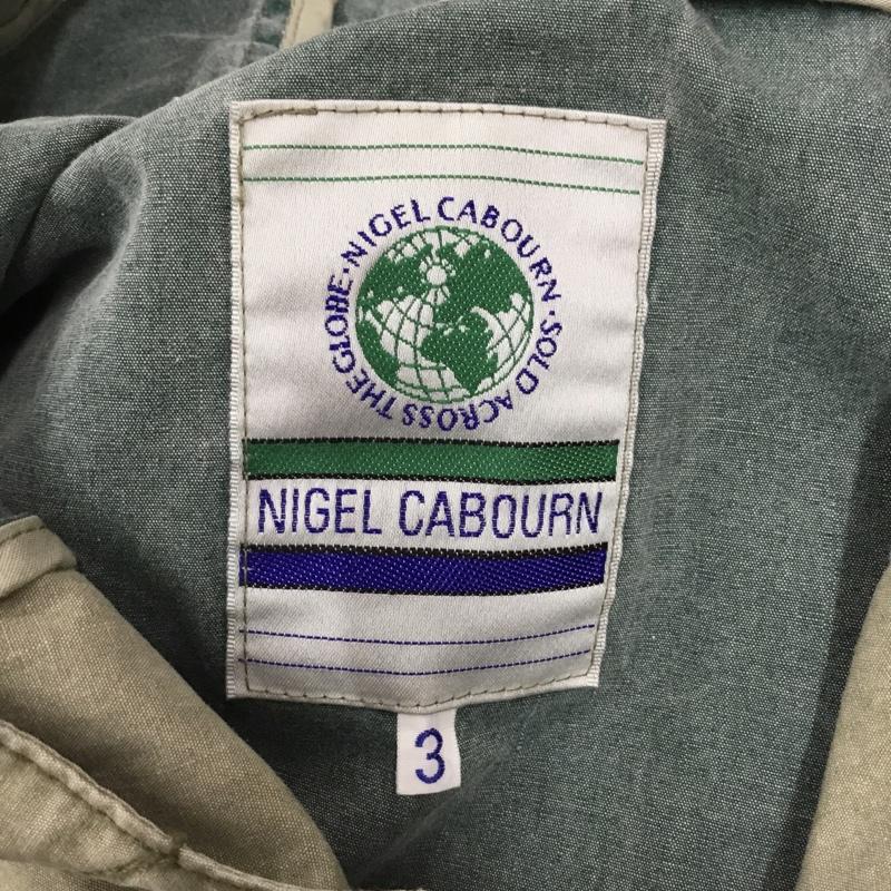 ナイジェルケーボン Nigel Cabourn ジャケット、上着 ジャンパー、ブルゾン ジップアップジャケット ジャンパー ジャケット カジュアルジャケット 初期タグ 3 無地 カーキ / カーキ /  メンズ USED 古着 中古 10117523