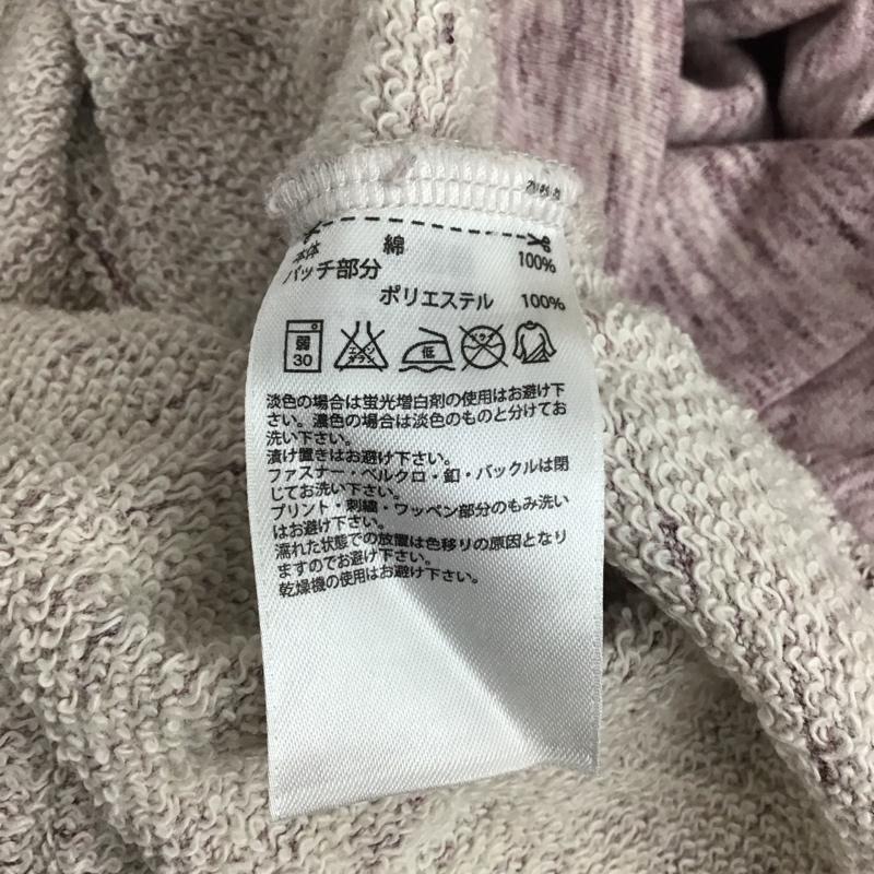 アディダス adidas パーカー 半袖 L 無地 マルチカラー / マルチカラー /  レディース USED 古着 中古 10144559