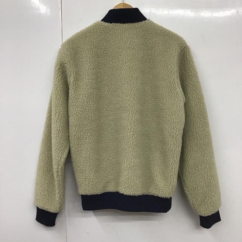 パタゴニア patagonia ジャケット、上着 ジャケット、ブレザー 22830fa20 フリースジャケット ジップアップジャケット S ロゴ、文字 ベージュ / ベージュ /  メンズ USED 古着 中古 10131384
