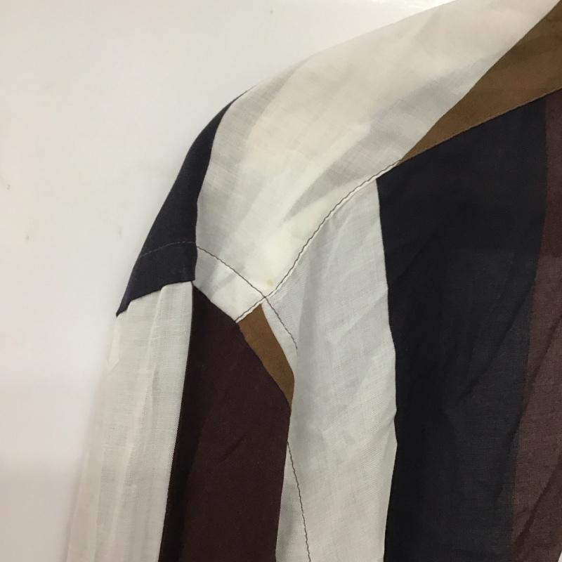 ザラ ZARA シャツ、ブラウス 長袖 長袖シャツ ストライプシャツ カラーシャツ L ストライプ マルチカラー / マルチカラー /  メンズ USED 古着 中古 10139701