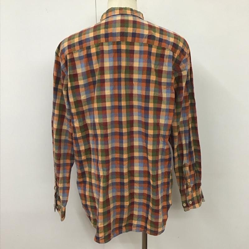 トミーヒルフィガー TOMMY HILFIGER シャツ、ブラウス 長袖 長袖シャツ カラーシャツ ポケットシャツ 長袖カットソー チェックシャツ XL チェック マルチカラー / マルチカラー /  メンズ USED 古着 中古 10118263