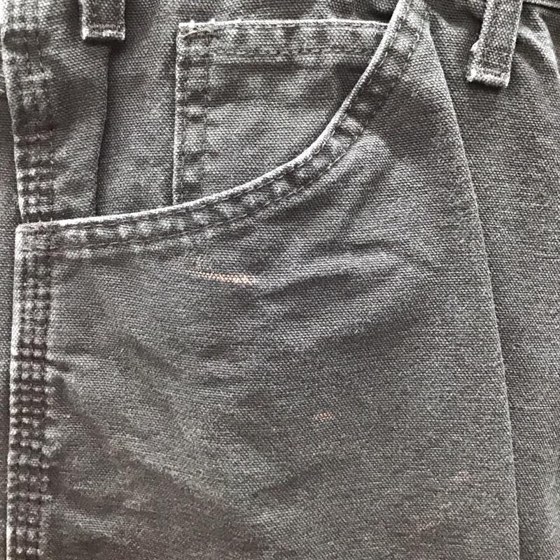 ディッキーズ Dickies パンツ デニム、ジーンズ デニムジーンズ ワイドパンツ ストレートパンツ 32インチ 無地 黒 / ブラック /  メンズ USED 古着 中古 10116210