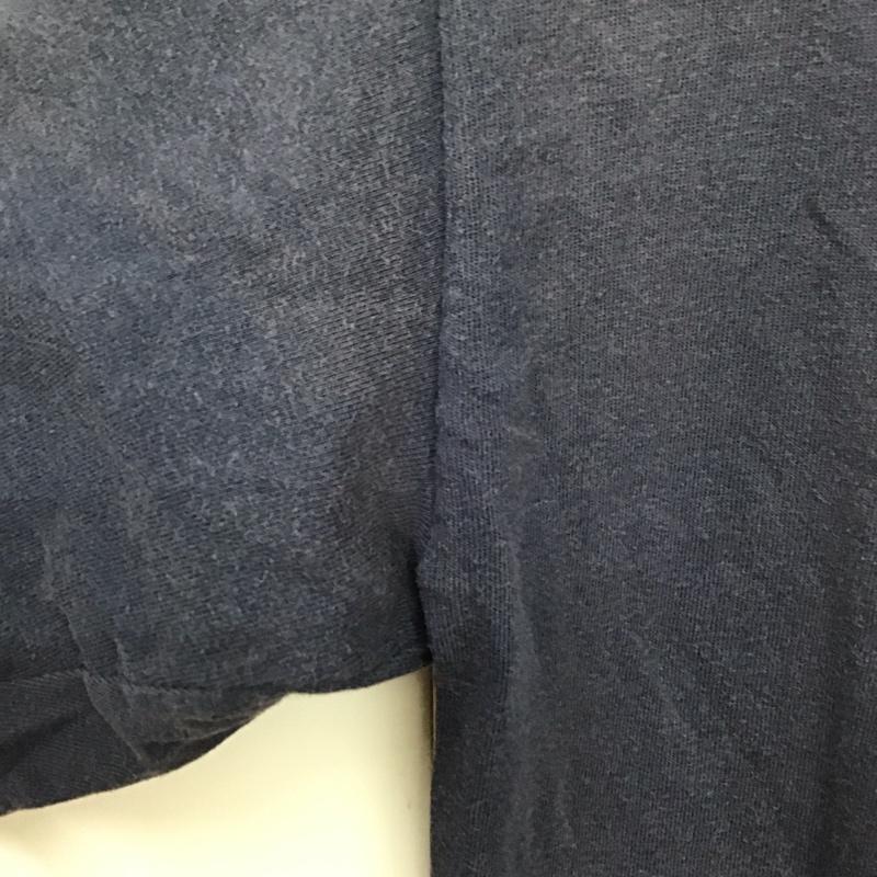 ステューシー STUSSY Tシャツ 半袖 半袖カットソー プリントTシャツ クルーネックカットソー 90s 紺タグ M ロゴ、文字 紺 / ネイビー /  メンズ USED 古着 中古 10129891