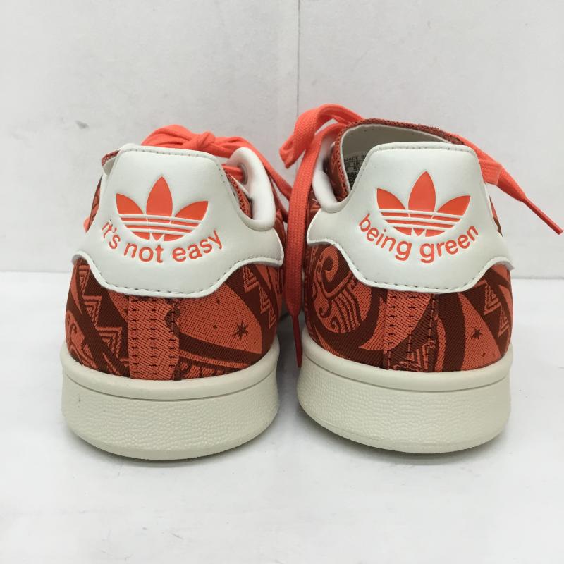 アディダス adidas スニーカー スニーカー HP5575 DISNEY モアナ スタンスミス 24.0cm 総柄 X キャラクター 橙 / オレンジ / X 白 / ホワイト /  レディース USED 古着 中古 10133473