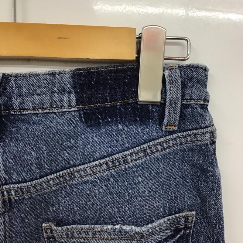 ザラ ZARA スカート ロングスカート デニムスカート XS 無地 水色 / ライトブルー /  レディース USED 古着 中古 10129447