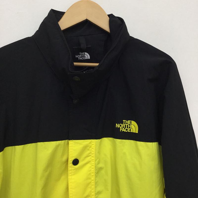 ザノースフェイス THE NORTH FACE ジャケット、上着 ジャンパー、ブルゾン NP21835 ハイドレナウィンドジャケット L ロゴ、文字 黄 / イエロー / X 黒 / ブラック /  メンズ USED 古着 中古 10151169