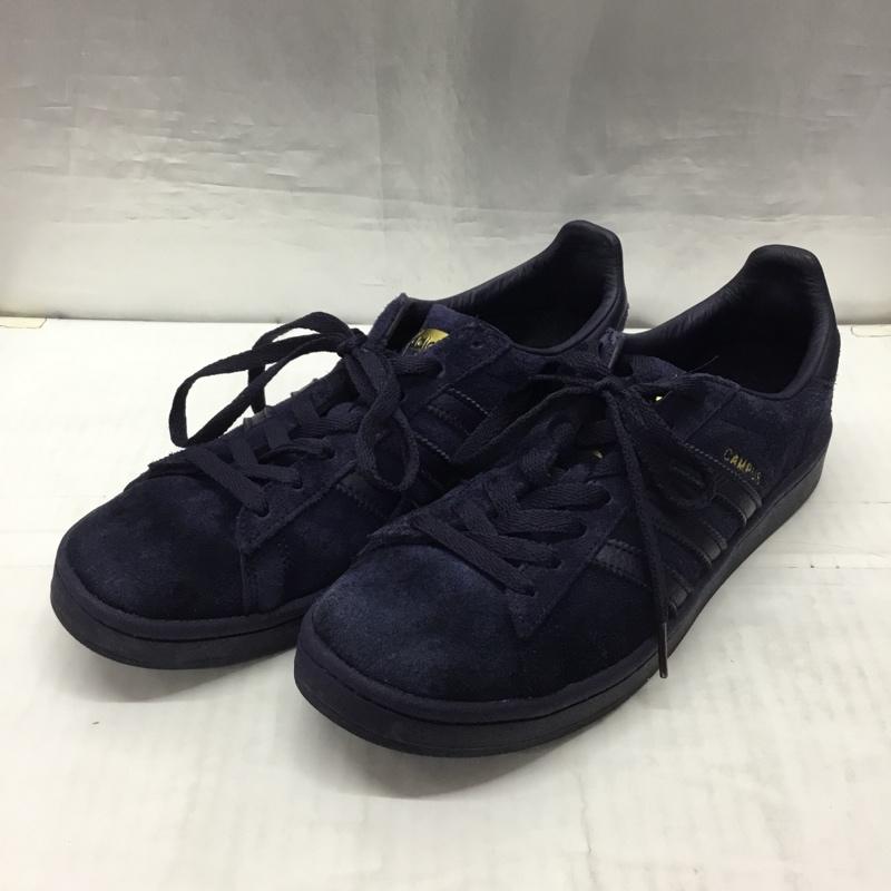 アディダス adidas スニーカー スニーカー CQ2045 CAMPUS SUEDE 28.5cm 28.5cm ロゴ、文字 紺 / ネイビー /  メンズ USED 古着 中古 10120982