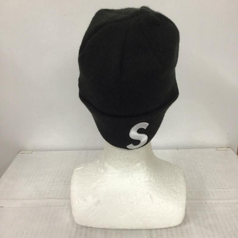 シュプリーム Supreme 帽子 ニット帽 S Logo Beanie NEW ERA ロゴ、文字 黒 / ブラック /  メンズ USED 古着 中古 10111530
