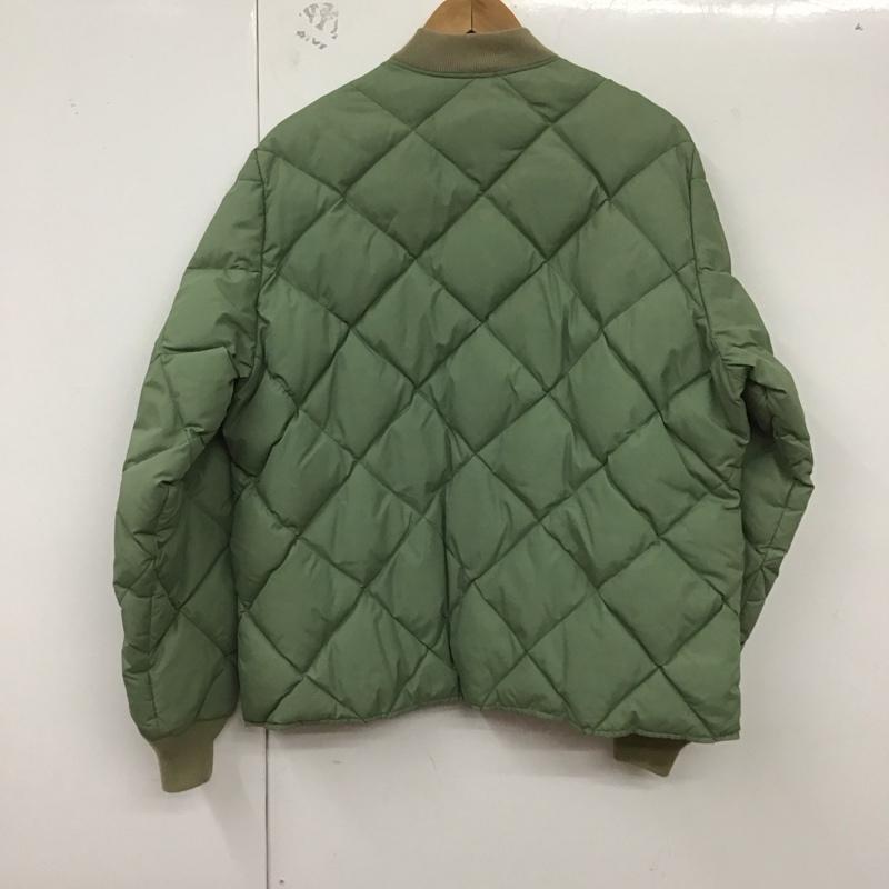 エディーバウアー Eddie Bauer ジャケット、上着 ダウンジャケット ダウンジャケット アウター 前ボタンジャケット 無地 カーキ / カーキ /  メンズ USED 古着 中古 10129585