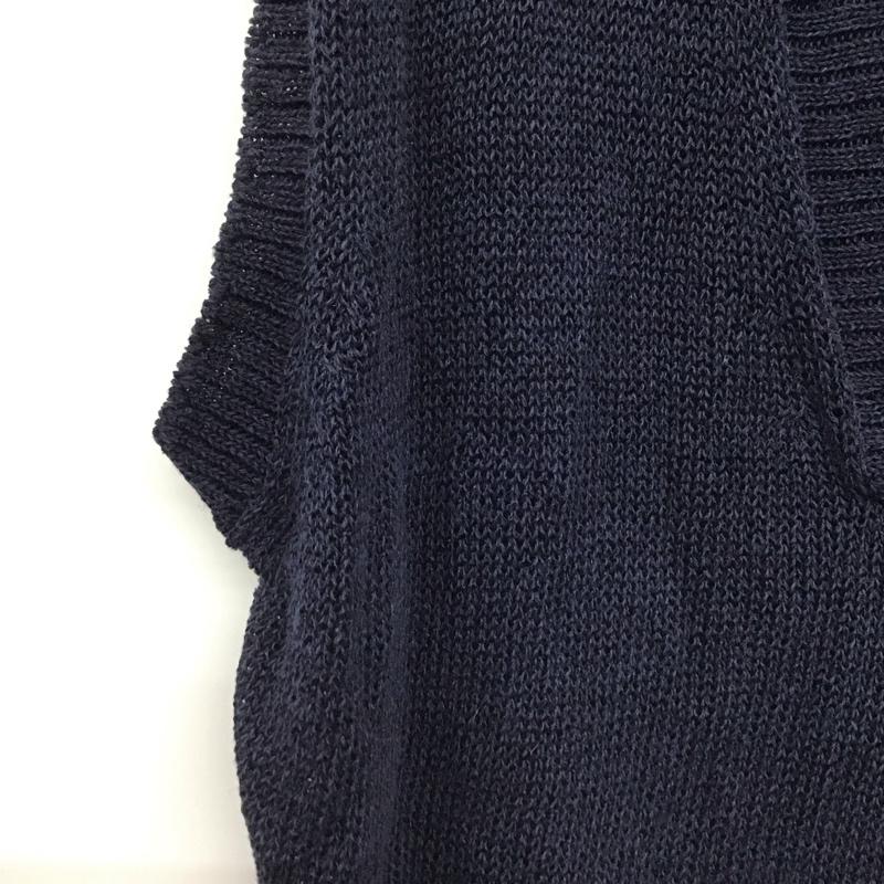 スローブイエナ SLOBE IENA ベスト ベスト 無地 紺 / ネイビー /  レディース USED 古着 中古 10148616