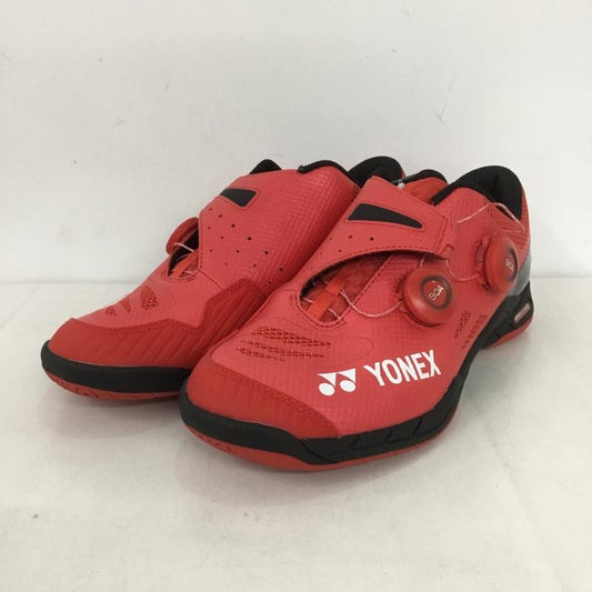 ヨネックス YONEX スニーカー スニーカー SHBIF バドミントンシューズ パワークッションインフィニティ 26cm 26.0cm ロゴ、文字 赤 / レッド / X 黒 / ブラック /  メンズ USED 古着 中古 10142466