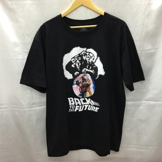 古着 USED Tシャツ 半袖 半袖カットソー プリントTシャツ クルーネックカットソー バンドTシャツ XL プリント 黒 / ブラック /  メンズ USED 古着 中古 10106945
