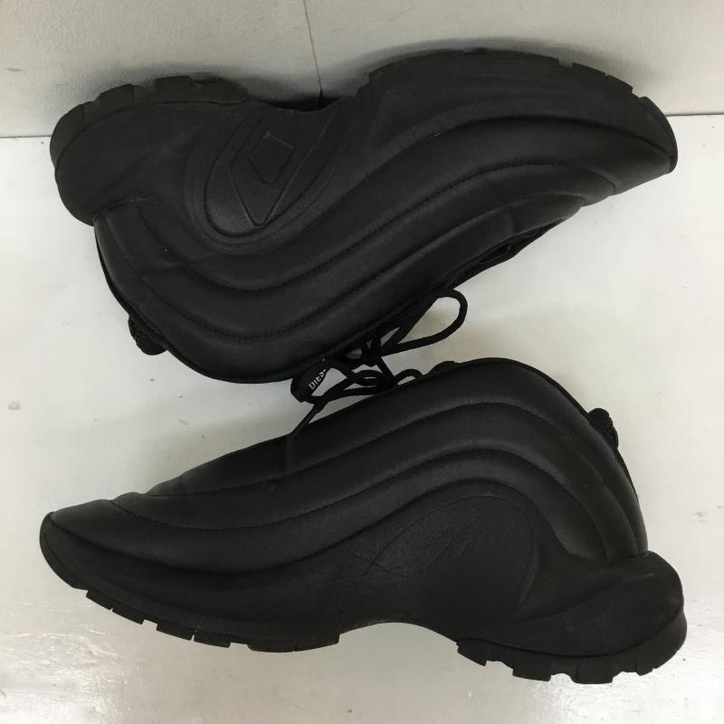 ディーゼル DIESEL スニーカー スニーカー S25-10-CHP 26.5cm 無地 黒 / ブラック /  メンズ USED 古着 中古 10133945