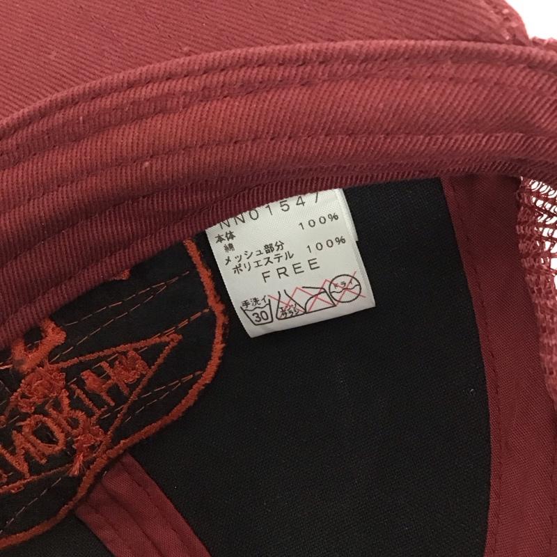 ザノースフェイス THE NORTH FACE 帽子 キャップ NN01547 メッシュキャップ FREE ロゴ、文字 ボルドー / ボルドー /  メンズ USED 古着 中古 10132442