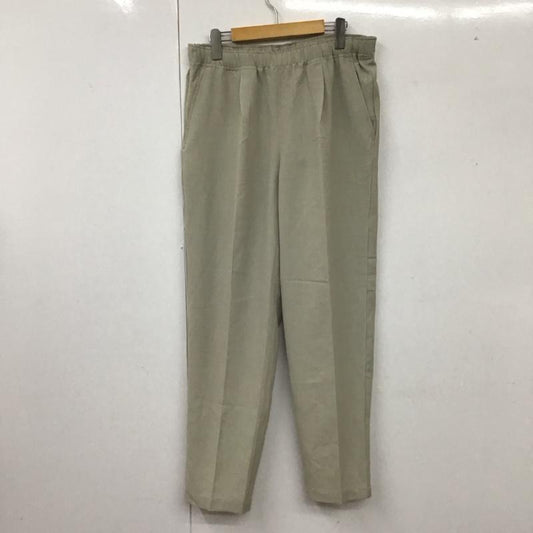 フリークスストア FREAK S STORE パンツ スラックス スラックスパンツ ワイドパンツ カジュアルパンツ センタータックパンツ L 無地 灰 / グレー /  メンズ USED 古着 中古 10113642