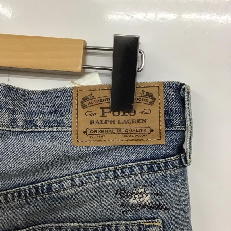 ポロラルフローレン POLO RALPH LAUREN パンツ デニム、ジーンズ 無地 インディゴ / インディゴ /  レディース USED 古着 中古 10131998